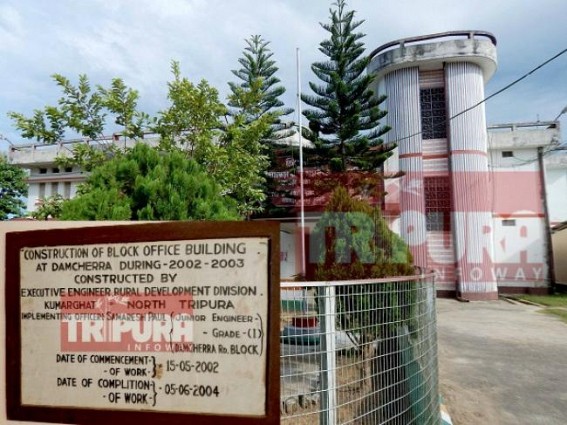 Central Govt. flowing massive funds for ADC development : Corruption under Damchara block hits the so called Development in ‘Golden Era’ ! Central Govt. flowing massive funds for ADC development : Corruption under Damchara block hits the so called Development in ‘Golden Era’ !